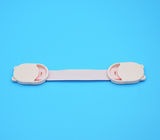 Pink Color ABS Child Drawer Cover Lock 20*3.5*1cm
