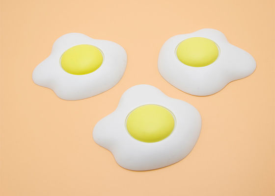 Decorative Baby Door Stopper Egg Shape Soft Silicone Surface Hinge Finger Protection