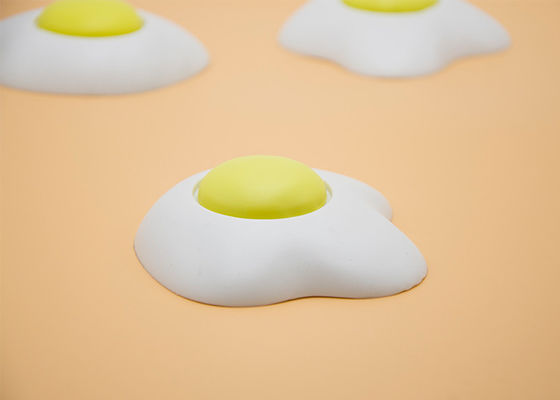 Decorative Baby Door Stopper Egg Shape Soft Silicone Surface Hinge Finger Protection